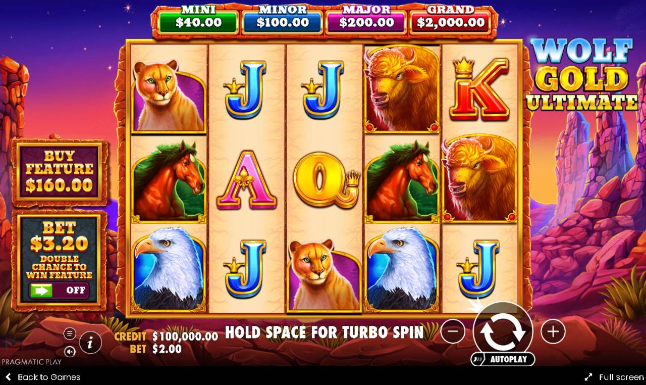 Wolf Gold Ultimate (Pragmatic Play) Image 2